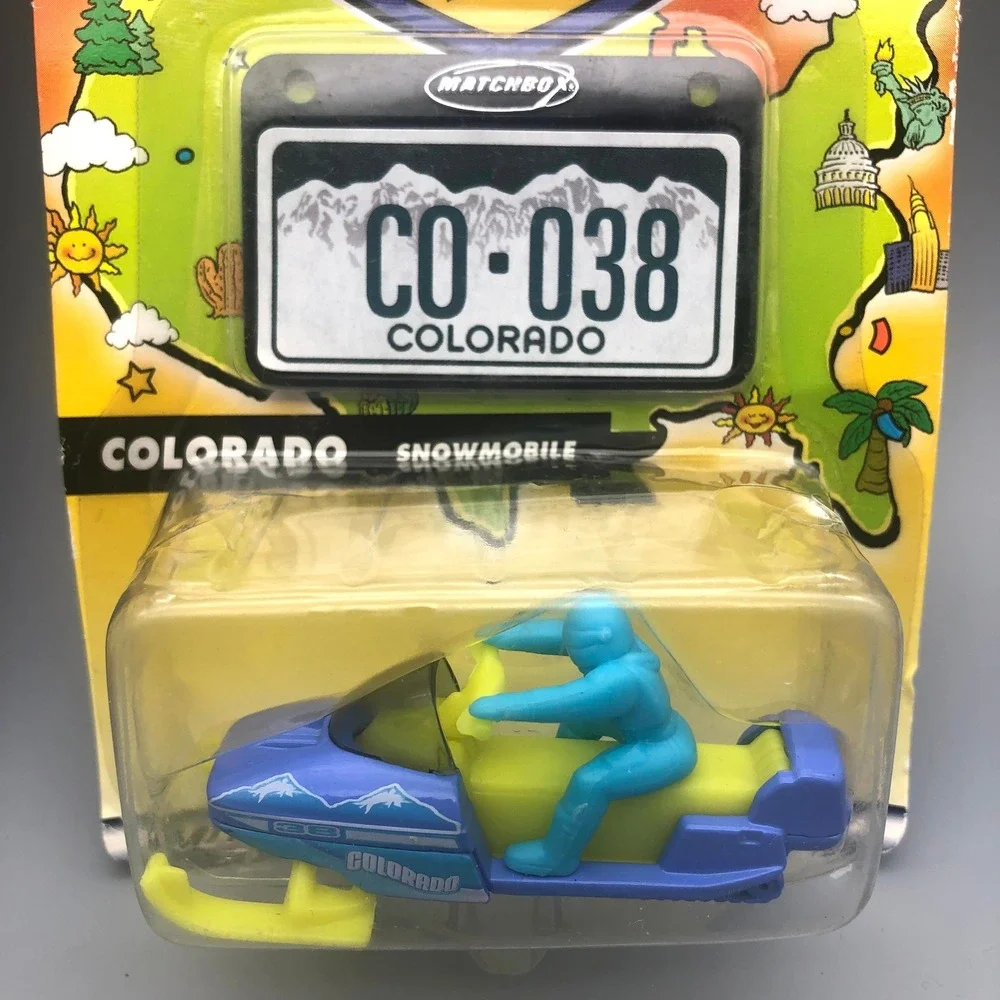Matchbox Across America‎ 50th Birthday Utah Ford Explorer Colorado Snowmobile